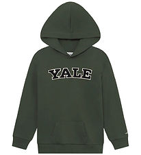 Les Deux Hættetrøje - Yale - Green/Black