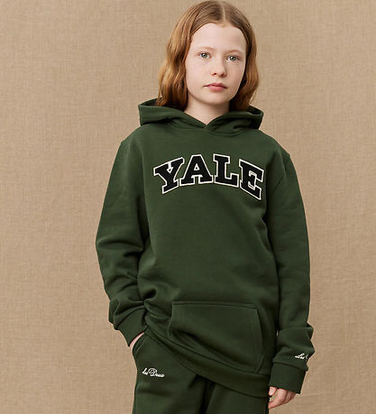 Les Deux Hættetrøje - Yale - Green/Black