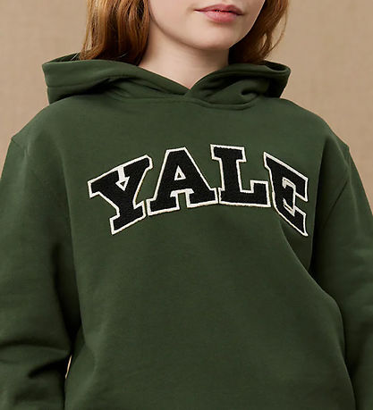 Les Deux Hættetrøje - Yale - Green/Black
