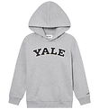 Les Deux Hættetrøje - Yale - Light Grey Melange/Black
