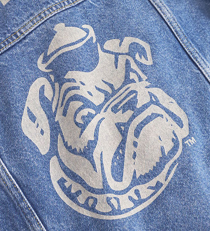Les Deux Denimjakke - Rally Yale - Medium Indigo Wash