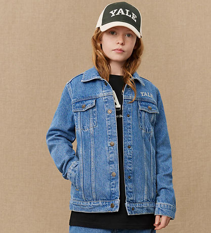 Les Deux Denimjakke - Rally Yale - Medium Indigo Wash