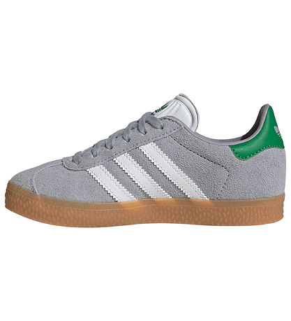 adidas Originals Sko - Gazelle C - HALSIL/FTWWHT/GREEN