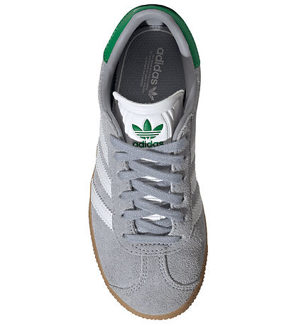 adidas Originals Sko - Gazelle C - HALSIL/FTWWHT/GREEN