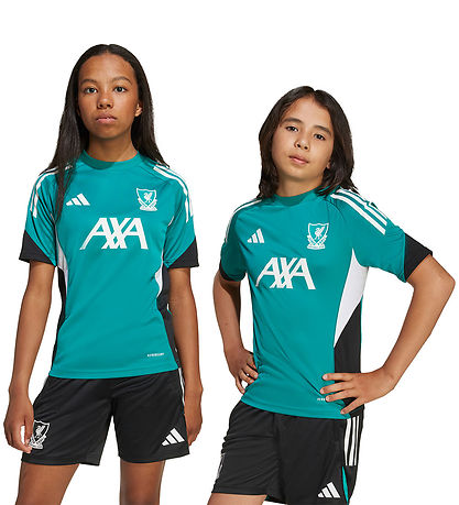adidas Performance Fodboldtrøje - Liverpool Youth 25/26 - Sea Gr