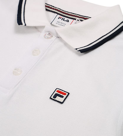 Fila Polo T-shirt - Biella - Bright White
