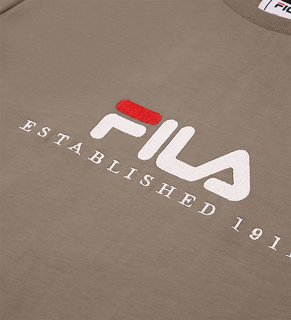 Fila T-shirt - Carosio - Taupe Gray