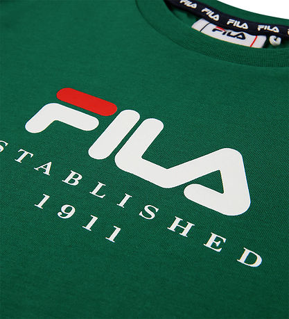 Fila T-shirt - Benna - Green Jacket