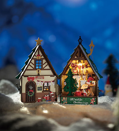 Rolife Miniature-diorama - DIY - Twinkling Christmas House DS036