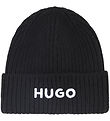 HUGO Beanie - Knitted - Black