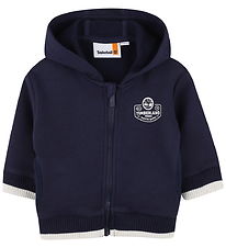 Timberland Cardigan m. Hætte - Navy