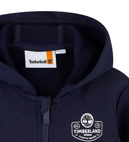 Timberland Cardigan m. Hætte - Navy