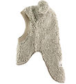 Huttelihut Elefanthue - Uld - Teddy - 2-lags - Camel Melange 