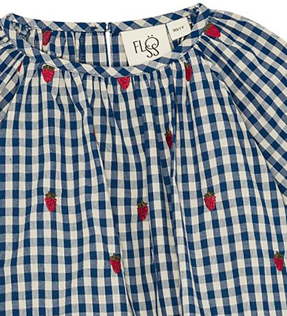 Flöss Blouse - Nolly - Berry Blue controle