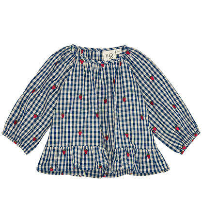 Flöss Blouse - Nolly - Berry Blue controle