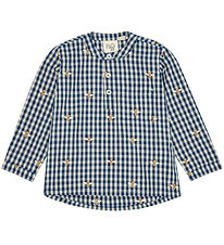 Flöss Shirt - Olivian - Bee Blue check