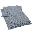 Flöss Bedding - Junior - Nolly - Berry Blue check