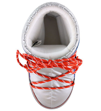 Moon Boot Vinterstøver - Icon Low - Silver/Blue/Red