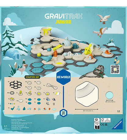 GraviTrax Junior Starter-Set - Ice - 101 Dele