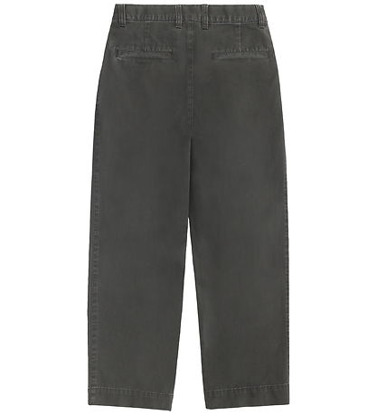 Grunt Bukser - GrCurtis - Pleat - Dark Grey