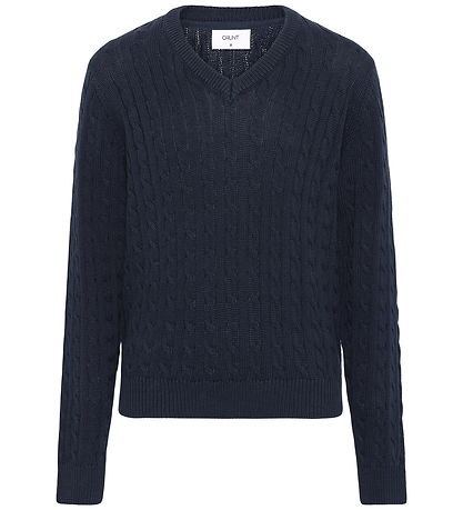 Grunt Bluse - Strik - GrAron - Navy