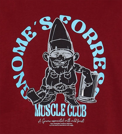 Grunt T-shirt - GrBaxter - Dark Red