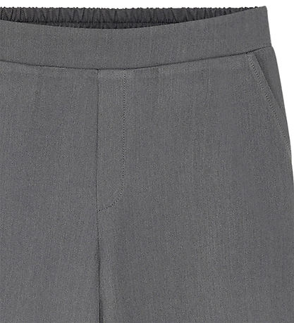 Grunt Bukser - GrBoulin - Plain - Grey