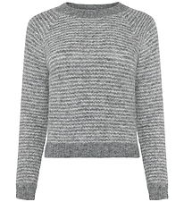 Grunt Bluse - Strik - GrCienne - Dark Grey