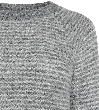 Grunt Bluse - Strik - GrCienne - Dark Grey