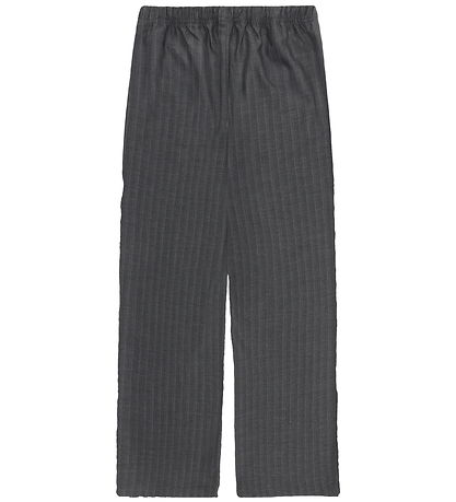 Grunt Bukser - GrLotte - Pin - Dark Grey