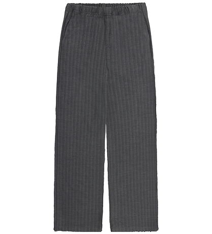 Grunt Bukser - GrLotte - Pin - Dark Grey