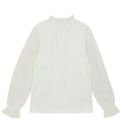 Creamie Bluse - Cloud