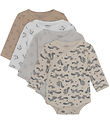Pippi Baby Body l/æ - 4-pak - Rainy Day