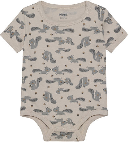 Pippi Baby Body k/æ - 4-pak - Rainy Day