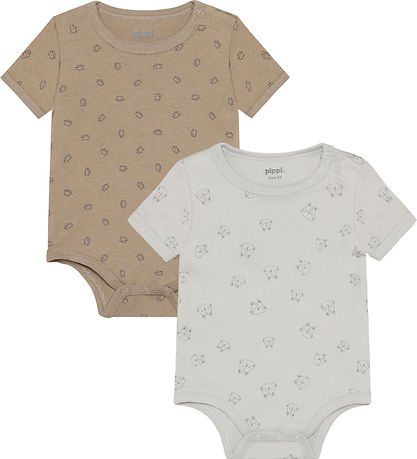 Pippi Baby Body k/æ - 4-pak - Rainy Day