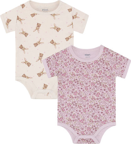 Pippi Baby Body k/æ - 4-pak - Violet Ice