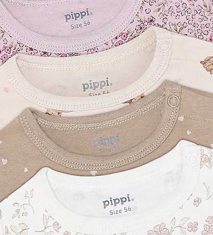 Pippi Baby Body k/æ - 4-pak - Violet Ice