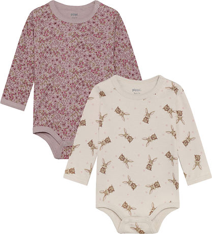 Pippi Baby Body l/æ - 4-pak - Violet Ice