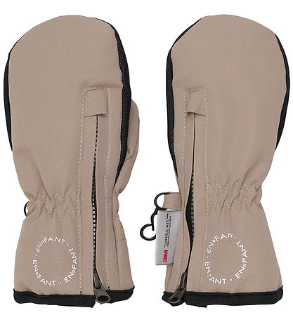 En Fant Mittens - Fungi w. Zipper