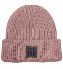 Color Kids Hue - Beanie - Uld - Woodrose