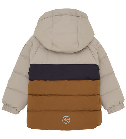 Color Kids Dunjakke - Quilt & Colorbl. - Pure Cashmere