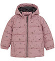 Color Kids Dunjakke - Quilt & AOP - Woodrose