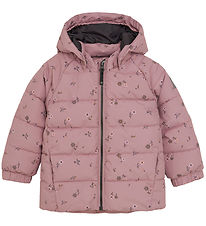 Color Kids Dunjakke - Quilt & AOP - Woodrose