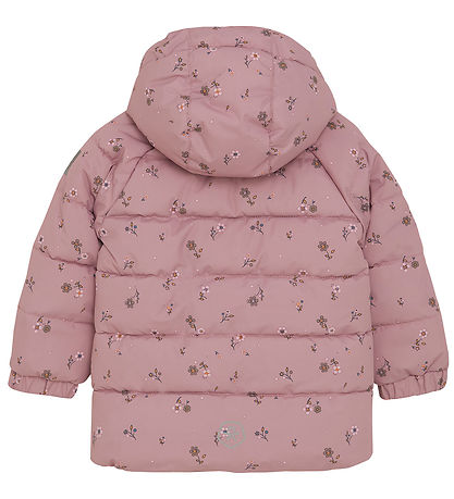 Color Kids Dunjakke - Quilt & AOP - Woodrose