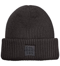 Color Kids Hue - Beanie - Uld - Phantom
