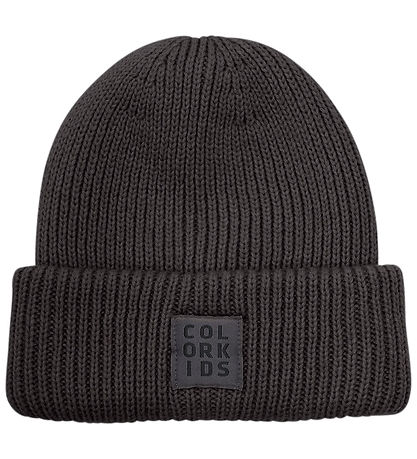 Color Kids Hue - Beanie - Uld - Phantom