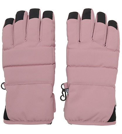 Color Kids Handsker - Waterproof - Woodrose