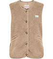 Kids Only Vest - KogBaby - Fleece - Cuban Sand/Vintage Badge