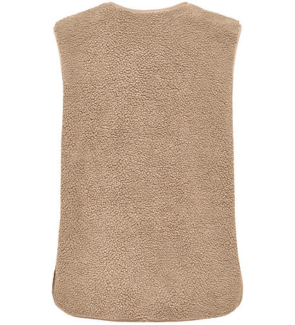 Kids Only Fleecevest - Teddy - KogBaby - Cuban Sand/Vintage Badg