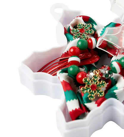 Name it Hårklemmer - NkfRistmas - Cloud Dancer/SNOWFLAKE
